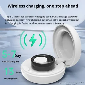 Keramik R1000 Smart <span class=keywords><strong>Ring</strong></span> Herzfrequenz Blutdruck Schlaf Blutsauerstoff Gesundheit Sport Schrittzählung Multifunktionaler <span class=keywords><strong>Ring</strong></span> - Product Image 3