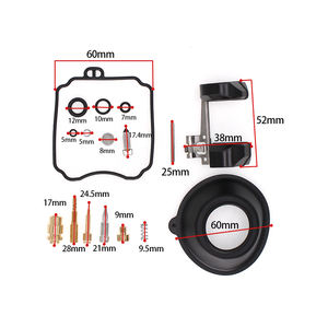 Kit di riparazione carburatore moto per <span class=keywords><strong>Yamaha</strong></span> XVZ1300A XVZ13A stella reale XVZ13AT accessori di riparazione 4 set - Product Image 6