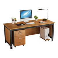 Poste de travail moderne et économique avec armoire de rangement, vente en gros directe usine, mobilier de bureau, table de direction, poste de travail pour employé