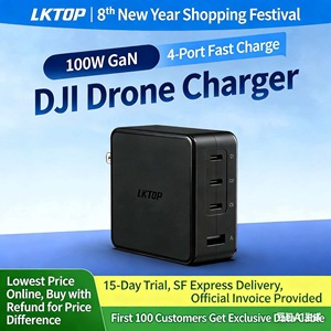 Compatible avec <span class=keywords><strong>DJI</strong></span> <span class=keywords><strong>Mini</strong></span> 5 Pro / Air 3S / Avata <span class=keywords><strong>2</strong></span> / <span class=keywords><strong>Mini</strong></span> 3 / Flip / Neo, tête de charge spécialisée, chargeur de batterie FPV - Product Image 2