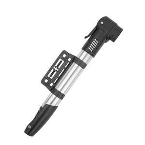 Pompe à vélo manuelle haute pression 120 Psi, mini pompe portable pour vélo, VTT électrique avec valve à air - Product Image 1