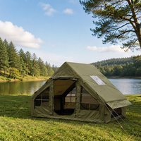 Tente de camping instantanée Air Beam quatre saisons en Oxford imperméable pour la randonnée en famille en plein air