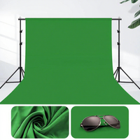 Toile de fond en mousseline 3x6m pour photographie et enregistrements vidéo, fêtes, rideau de fond, jeux vidéo, diffusion en direct, accessoires de scène