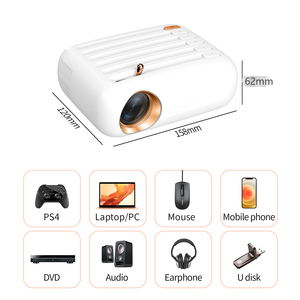 V1 5000 Lumens Smart 720P <span class=keywords><strong>Acheter</strong></span> un mini projecteur portable HD Lecteur de jeux Écran familial Multimédia Proyector - Product Image 3