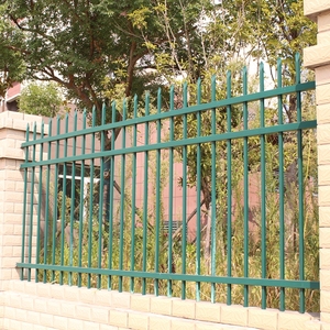 Современный дизайн, наружный оцинкованный стальной металлический забор, уличные перила с порошковым покрытием для дома, сада, внутреннего двора, торгового центра - Product Image 3