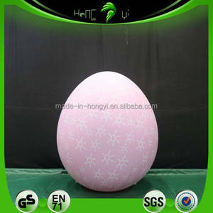 Œuf gonflable géant hermétique avec motifs décoratifs pour expositions extérieures et décorations de Pâques gonflables - Product Image 6