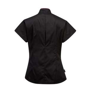 PORTWEST - LW15BKRL Tunique noire enveloppante-CHEMISES DE TRAVAIL EAN 5036108219872 - Product Image 2