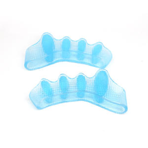 Nouveau PGYUD séparateur à cinq orteils SEBS respirant orteil Valgus correcteur <span class=keywords><strong>Points</strong></span> de Massage protection orteils qui se chevauchent en forme de pont - Product Image 4