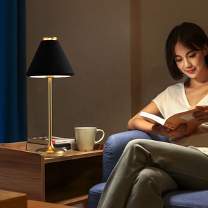 High Quality Modern Metal Living Room <strong>Bedside</strong> Luxury <strong>Table</strong> <strong>Lamp</strong> for Hotel Home Decor - Product Image 6