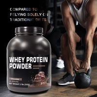Production OEM, logo personnalisé, complément protéiné pour adultes et enfants, 50g+ de protéines, faible en gras, sans gluten, immunité naturelle, whey
