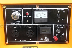 Dễ dàng di chuyển 5KVA 5.0KVA làm mát bằng không khí bn5800 dg6500se kde6700t kde7000t xách tay Kipor kde Máy phát điện diesel giá danh sách - Product Image 6