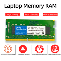 RAM DDR4 4 Go pour ordinateurs portables, modèle neuf, vitesse 2666 MHz, emballage en vrac, sans fonction ECC, produit en stock, directement de l'usine