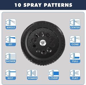 Tuyau d'arrosage de jardin triple couche extensible 3x, 30 m, ultra-léger, avec raccords en laiton et conception enroulable – Nouveauté 2026 - Product Image 4