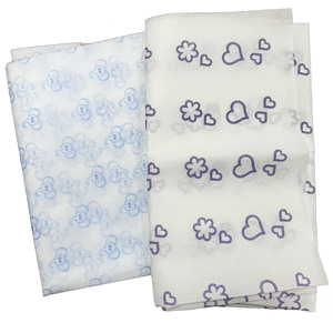 Serviette pour le visage en tissu non tissé 60Gsm, rectangulaire, jetable, pour le démaquillage, couleur unie D59 - Product Image 3