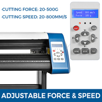 Plotter de Corte Automático para Impresión y Corte de Vinilo, Plotter Gráfico de Alta Precisión para PVC/PU