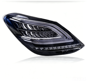 Gruppo Luci Posteriori per <span class=keywords><strong>Mercedes</strong></span>-Benz Classe <span class=keywords><strong>C</strong></span> W205 15-18, Aggiornamento con Nuove Luci LED di Marcia e Indicatori di Direzione, 3000K 3000 Lumen - Product Image 2