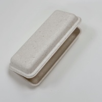 Boîte d'emballage en pulpe moulée sur mesure RUNWELL, bagasse de canne à sucre, biodégradable, écologique, réutilisable, recyclable, matériaux recyclés