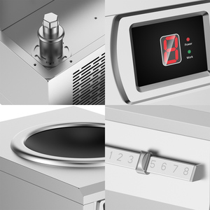 Cuisinière à <span class=keywords><strong>induction</strong></span> commerciale 6000W 380V, <span class=keywords><strong>plaque</strong></span> <span class=keywords><strong>de</strong></span> cuisson électrique haute puissance en acier inoxydable <span class=keywords><strong>pour</strong></span> wok, idéale <span class=keywords><strong>pour</strong></span> restaurants et hôtels - Product Image 5