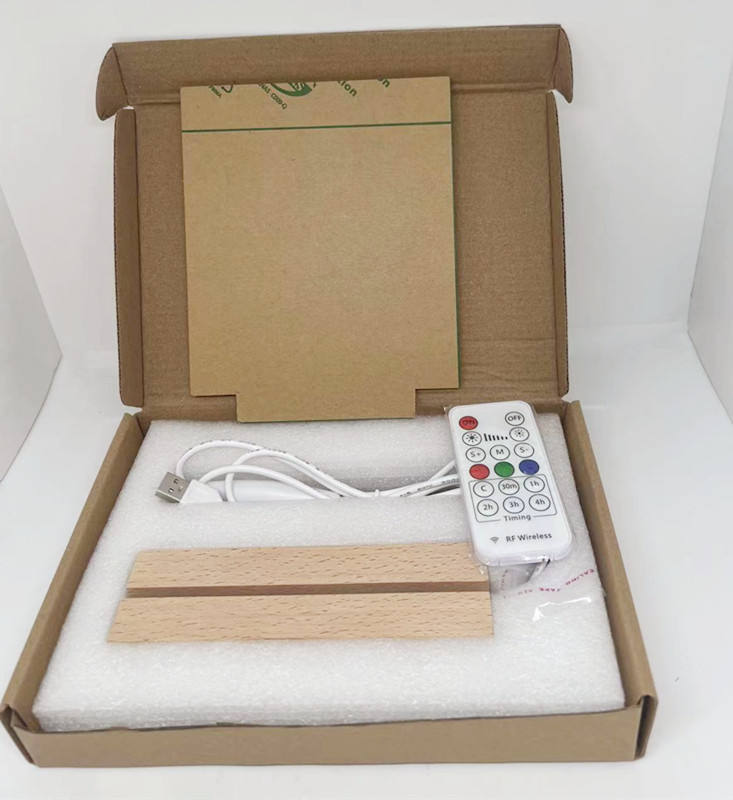 Colorido 1 juego completo con placa acrílica