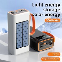 Batterie solaire portable 30000mAh à charge rapide 15W, très vendue