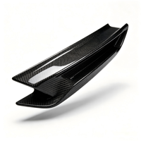 Jupes latérales en fibre de carbone forgée pour supercar, finition brillante, découpe CNC de précision, jupes latérales aérodynamiques, accessoires de modification de carrosserie