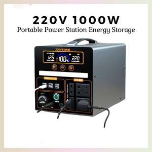 Alimentation mobile extérieure 220v Grande capacité Portable Maison <span class=keywords><strong>Camping</strong></span> en autonomie Étal de vente en plein air Stockage d'énergie de secours - Product Image 3