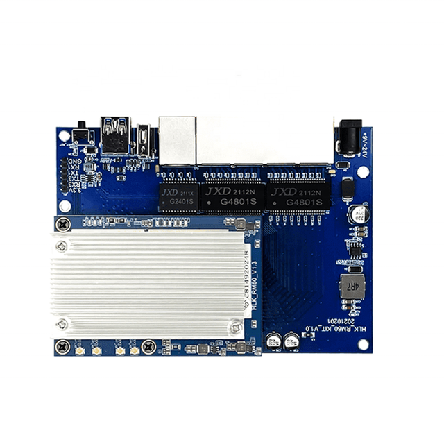 Hi-Link HLK-RM60 WiFi6 wireless routing module  MT7621-MT7905-MT7975 Gigabit 5G dual band serial port support OpenWrt