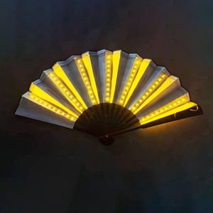 ราคาโรงงานศุลกากรหลายสีนําแฟนส่งเสริมการขายแฟชั่นนําไฟกระพริบขึ้นแฟนปาร์ตี้ - Product Image 3