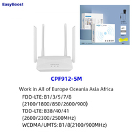 Routeur WiFi 4G 5G EasyBoost CPE portable avec puce quadricœur et partage d'accès Internet via carte SIM LTE