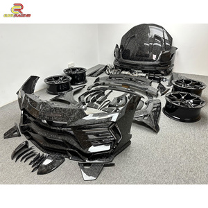 Kit carrosserie complet en fibre de carbone MSY Mansori Gen 3 pour <span class=keywords><strong>Lambo</strong></span> URUS, comprenant jantes, pare-chocs, capot, ailes, spoiler et échappement. - Product Image 4