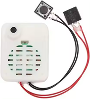 Module sonore enregistrable en plastique personnalisé en usine, enregistreur vocal de 10 à 30 secondes pour jouets en peluche, haut-parleurs cadeaux