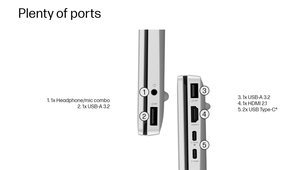 Ordinateur portable HPE Pavilion16 16 pouces grand écran 13e génération I7 pour les études - Product Image 6