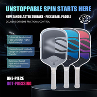 Raquettes de pickleball Selkirk Omni Elongated T700 en fibre de carbone multicouche, durables et résistantes aux fissures, pour les compétitions sur le terrain