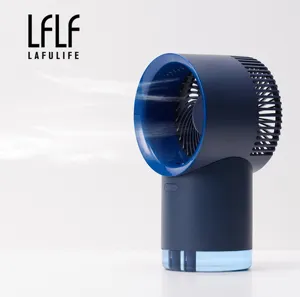 Silent Mini Nachtlicht Desktop-Lüfter Tragbare Klimaanlage Wasser Cool Mist Luftbe feuchter Lüfter Einstellbarer Nebel luftkühler