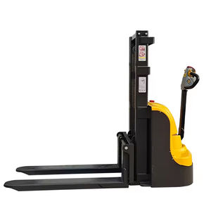 Apiladores semieléctricos de elevación Apilador de palés Tipo de caminar Carretilla elevadora apilable eléctrica - Product Image 2