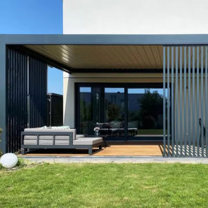 Pérgola de Aluminio en Oferta en China, Decoración Ecológica para Jardín, Balcón o Patio Trasero, con LED Opcional - Product Image 1