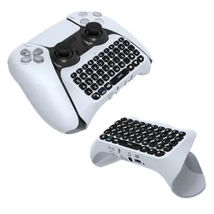 संदेश के लिए वायरलेस कीबोर्ड Ps5 नियंत्रक प्लेस्टेशन 5 Dualsence वक्ता में बनाया Gamepad कीबोर्ड