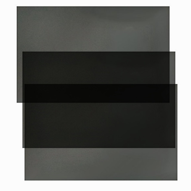 20*15cm Polarized Film with Adhesive IPS Type Glossy 0.13mm Thickness 90 Degree and 0 Degree for Repair LCD Screen Use