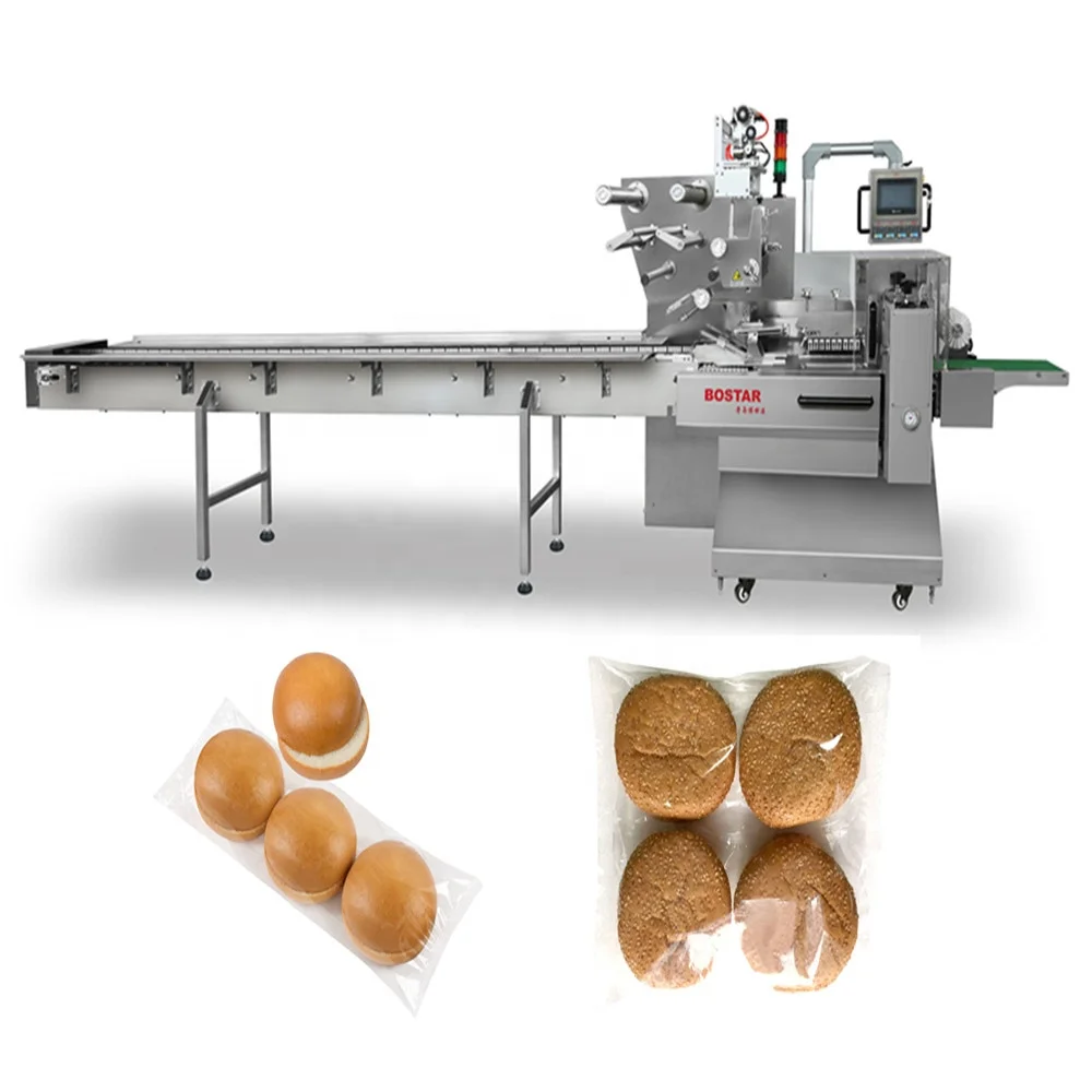 Упаковочное оборудование Qingdao bostar, автоматические упаковочные машины для хлебопекарни