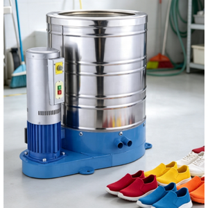 Centrífuga <span class=keywords><strong>de</strong></span> Alta Velocidad para Lavandería, Hidroextractor para Fábricas <span class=keywords><strong>de</strong></span> Calzado Comerciales y Uso en Secado Textil <span class=keywords><strong>de</strong></span> Hoteles - Product Image 5