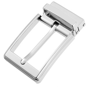 リバーシブル回転式合金メタルメンズカスタムピンベルトバックルクラシックビジネスバックルマット35mmレザーベルトアクセサリー用 - Product Image 3