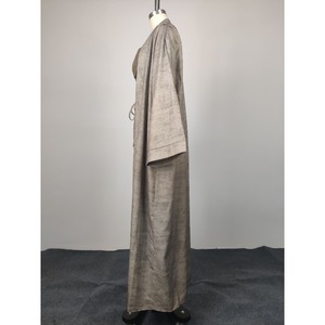 Nuovo Set Tre Pezzi Donna Autunno 2026: Cardigan Lungo, Top a Fascia e Pantaloni a Gamba Larga in Tessuto Slub, Stile Casual <span class=keywords><strong>Chic</strong></span> - Product Image 6