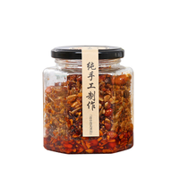 Grosir Stoples Kaca Kristal Heksagonal Bening Kosong 85ml 100ml 180ml 280ml 380ml 500ml 730ml Dengan Tutup Logam Untuk Menyimpan Makanan, Permen, Madu