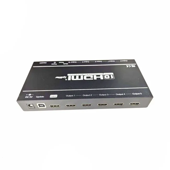 1080P TV Laptop Camera Multi Function High Speed 4K 1 IN 10 HDMI Splitter