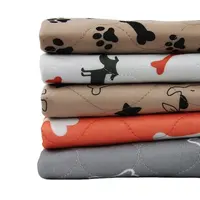 Súper absorbente para mascotas y cachorro Wc Pee Wee almohadillas lavable reutilizable de mascotas para ir al baño Pad bolsas perro protectores