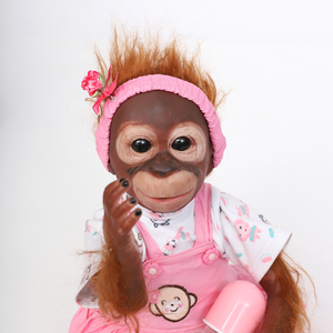 <span class=keywords><strong>Singe</strong></span> Moule Personnaliser Vinyle Animal Enfants Jouet Cadeau Collector Artiste Silicone <span class=keywords><strong>Reborn</strong></span> Bébé Poupée - Product Image 5