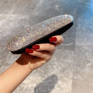 Luxe strass <span class=keywords><strong>étui</strong></span> <span class=keywords><strong>à</strong></span> <span class=keywords><strong>lunettes</strong></span> Portable voiture <span class=keywords><strong>lunettes</strong></span> boîte de rangement Bling <span class=keywords><strong>lunettes</strong></span> accessoires femmes myopie <span class=keywords><strong>lunettes</strong></span> Organisation - Product Image 3