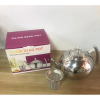 Pots nouvellement conçus en acier inoxydable 201 bouilloire t cafetière théière bouilloire 1.0/1.5/2.0L