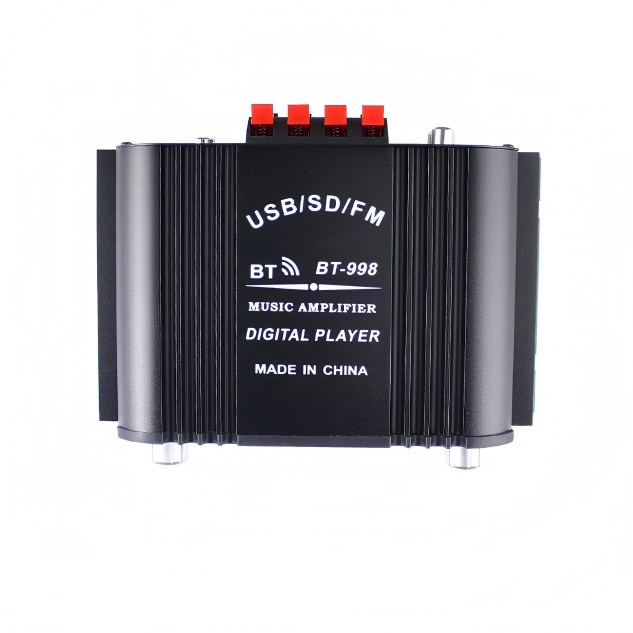 DC12V Class D Blue Tooth Amplifier Board 4x60W Four Channel Stereo Audio Amp Module High Power HiFi DIY Car Home