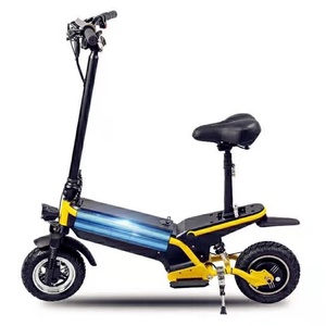 Scooter pliable tout-terrain pour adultes F1 49 km/h, deux roues, moteur 500 W - Product Image 3